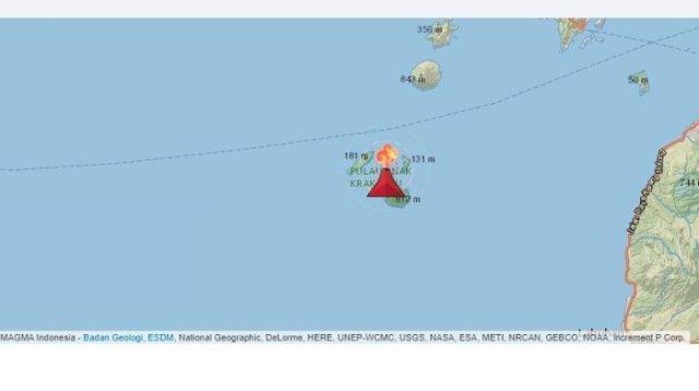 Gunung Anak Krakatau Erupsi Kedua Kali, Semburkan Abu Setinggi 2.000 Meter