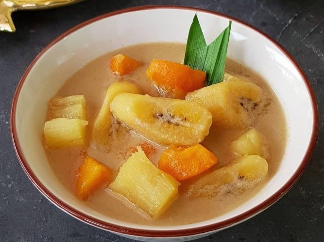 resep cara membuat kolak pisang