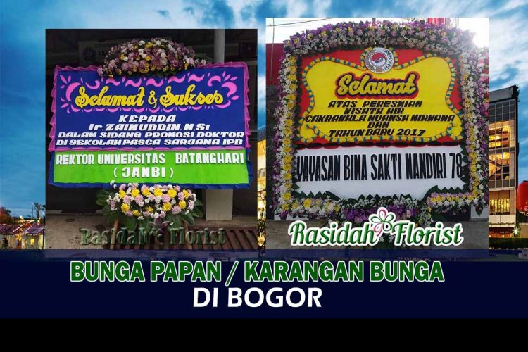 bunga papan murah di bogor, rangkaian bunga murah