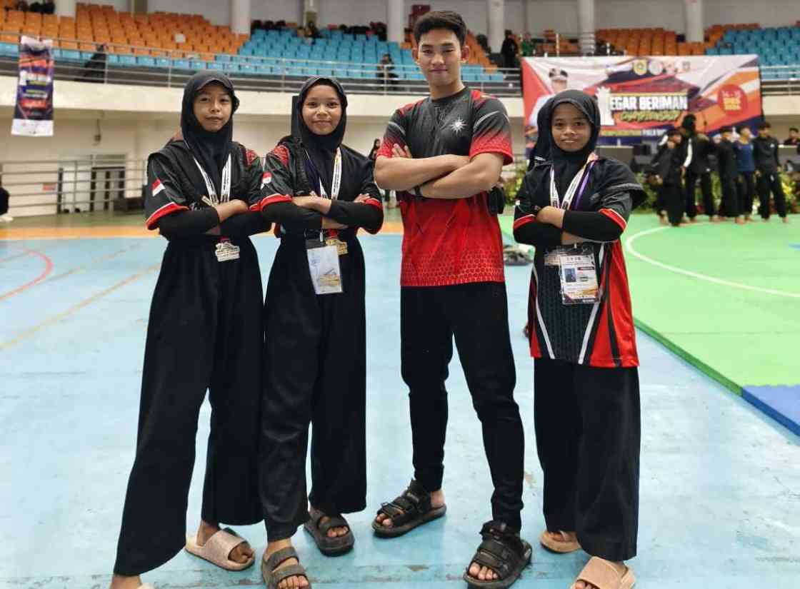 Sekolah MTS SA Ar-Rahman Juara Silat di Bogor