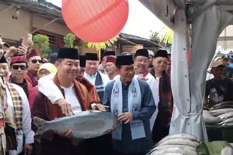 Ikut Pelelangan Bandeng, Pramono Dikalahkan Pj Gubernur Jakarta