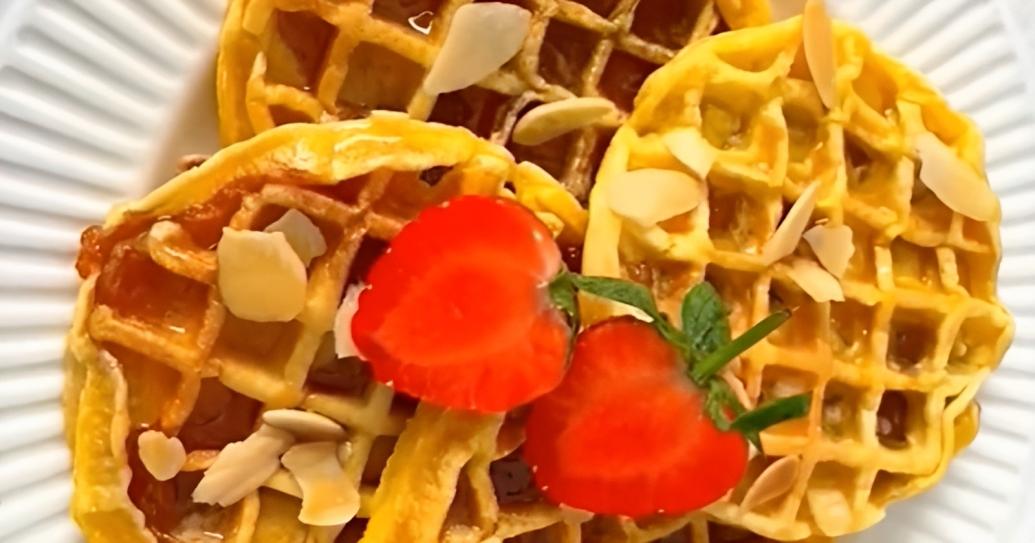 Ide Resep Waffle Kue Keranjang untuk Hidangan Manis saat Imlek