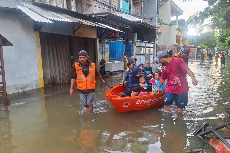 Sebanyak 32 RT Masih Terendam Banjir, Jakarta Barat Terdampak Paling Parah