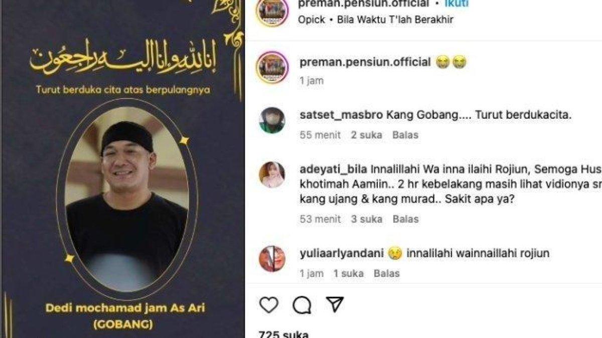 Fakta-fakta Kang Gobang Preman Pensiun Meninggal Dunia,Dulu Preman Asli,Tobat Malah Jadi Selebriti