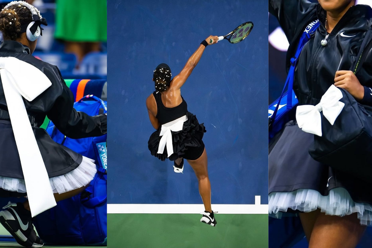 Terinspirasi dari Jepang, Naomi Osaka Kenakan Pakaian Berhias Pita Saat Turnamen Tenis