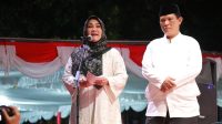 Bupati Sri Mulyani bersama Masyarakat Gemakan Zikir dan Selawat di Alun-alun Klaten