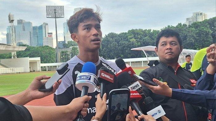 Tembus Skuad Timnas Indonesia U-20,Evandra Florasta Ucap Terima Kasih ke Eks Asisten Shin Tae-yong