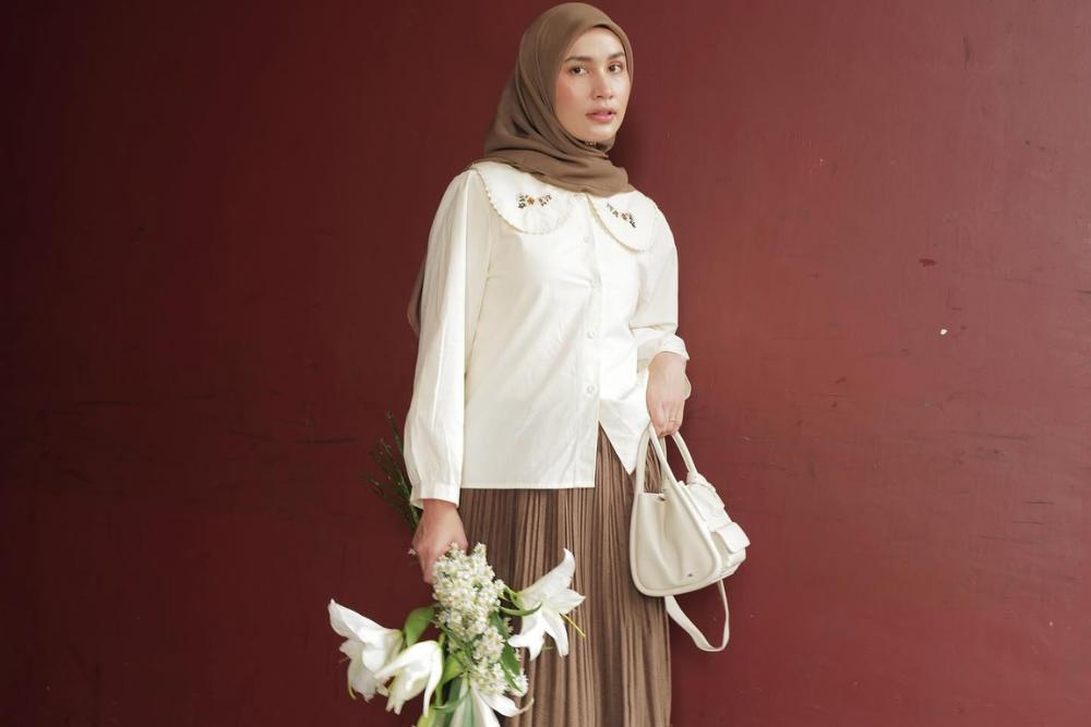 8 Model Baju Lebaran Simple tapi Elegan, Gamis sampai Oneset