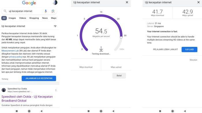 3 Cara Mengecek Kecepatan Internet di HP Android,Berlaku untuk Semua Model dan Merek
