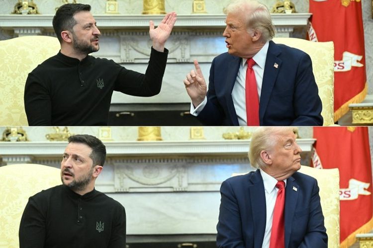 Zelensky Diancam Trump: Setujui atau AS Keluar, Ukraina Tarung Sendiri