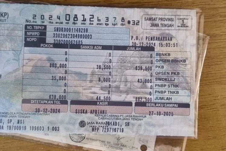 Rencana Membayar Pajak Kendaraan Tanpa Perlu Menunjukkan KTP Pemilik Sebelumnya