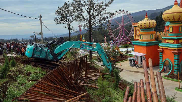 Penyerahan Akhir Wahana Hibisc Fantasy Puncak Bogor Siap Dibuka Kembali