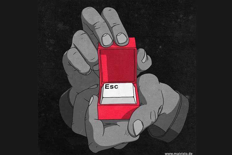 8 Ilustrasi yang Mengungkapkan Kebenaran Cinta di Zaman Now