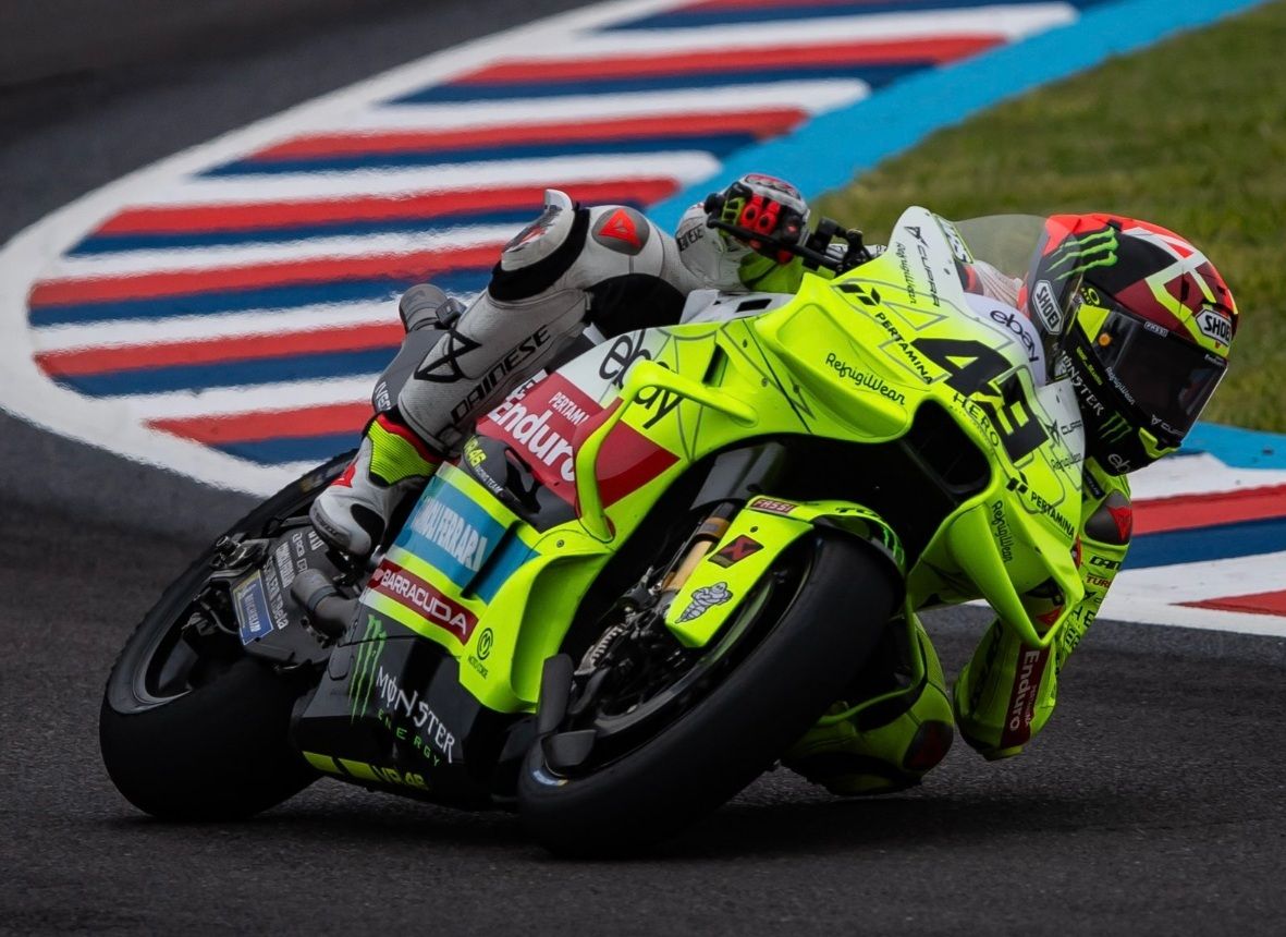VR46 Racing Team Panas, Di Giannantonio Marah dengan Morbidelli di MotoGP Argentina 2025