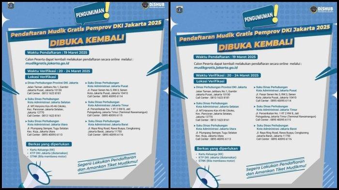 Mudik Gratis Edisi Kedua 2025: Pendaftaran Sekarang Dibuka, Ketahui Syaratnya!