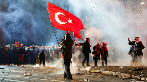 Demo Melawan Erdogan Tak Henti-hentikan, Lebih dari 1.400 Demonstran Dikriminalkan