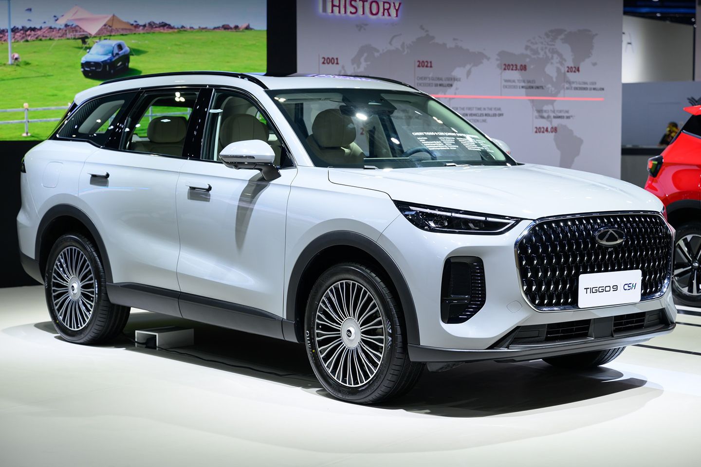 Siap-siap Saksikan Debutnya! Spesifikasi Chery Tiggo 9 CSH di BIMS 2025