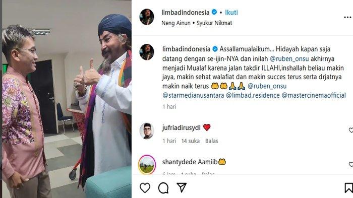 Ruben Onsu Menjadi Mualaf: Kisah Cinta dan Takdir yang Diungkapkan oleh Master Limbad