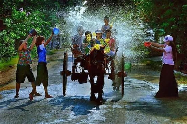Wisata Myanmar: Serunya Festival Thingyan April 2025