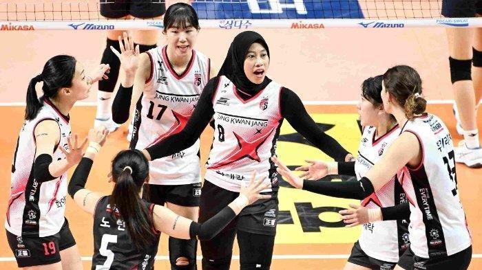 Megawati Berhasil Tembus Top Skor di Liga Voli Korea, pecahkan rekor pribadi