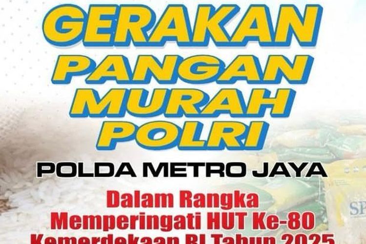 Cara Mudah Daftar Beli Beras Murah di Polda Metro Jaya