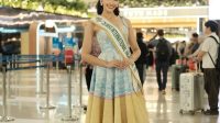 7 Potret Keberangkatan Melliza Xaviera Menuju Miss International 2025