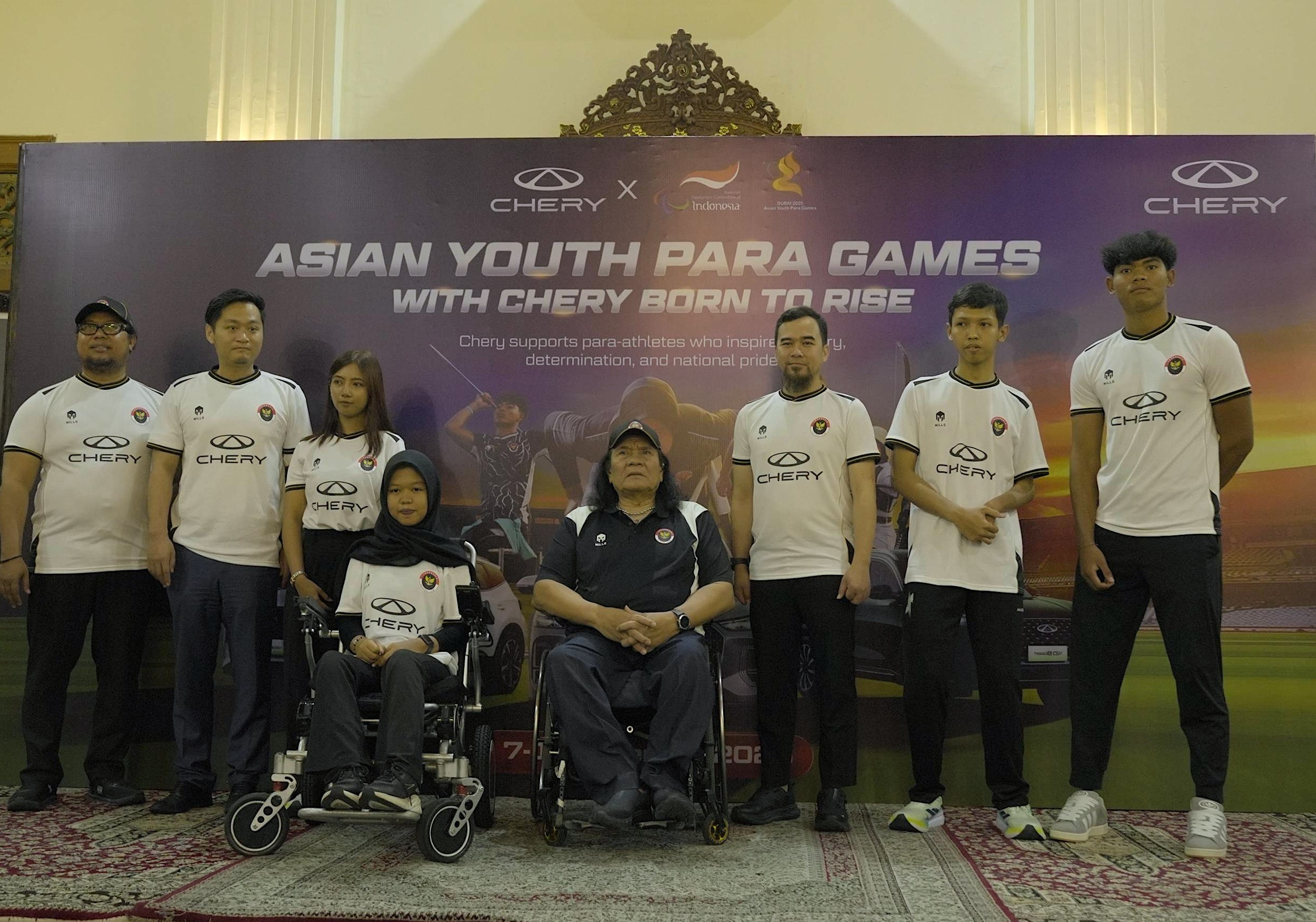 NPC Indonesia dan Chery dukung 89 atlet muda ke Asian Youth Para Games 2025