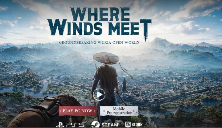 Masih Belum Hadir di Android, Game Where Winds Meet Sudah Dikuasai 9 Juta Pemain