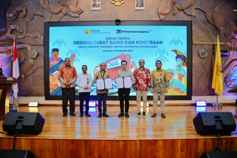 Freeport serahkan gedung sains UNCEN, tingkatkan riset dan pendidikan di Papua