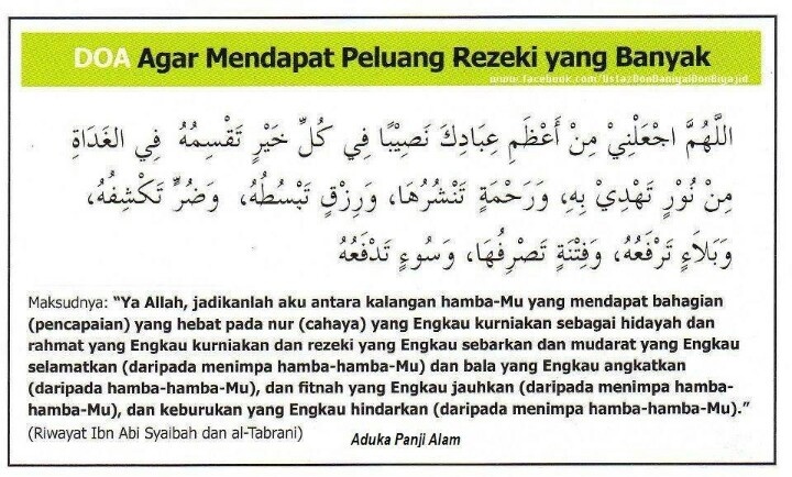 Doa Permohonan Umur Panjang di Bulan Rajab, Syaban, dan Ramadan