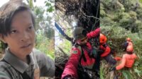 Relawan Jelajahi Jurang Cari Syafiq, Pendaki Hilang di Gunung Slamet