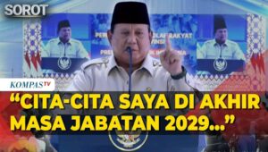 Prabowo Bocorkan Impiannya di Akhir Jabatannya