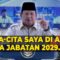 Prabowo Bocorkan Impiannya di Akhir Jabatannya