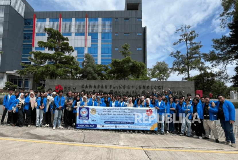 Mahasiswa UBSI Kunjungi BRIN Bandung, Kembangkan Wawasan Riset dan Teknologi