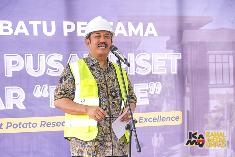 Unpad Luncurkan Pusat Riset Ubi Jalar, Menteri Bappenas Dorong Kebangkitan Pangan Nasional