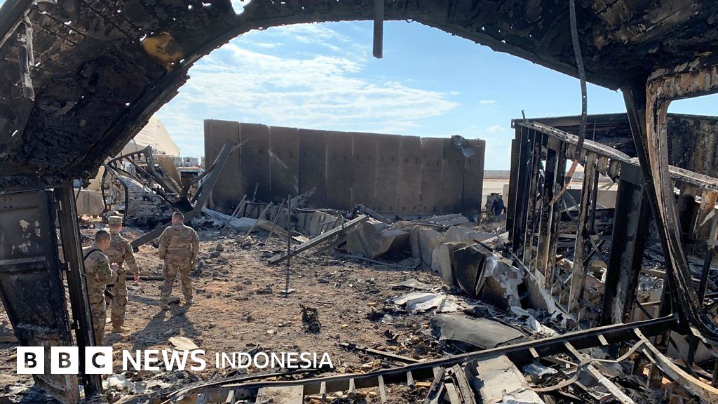 Rudal Iran Serang Pangkalan Militer Inggris yang Digunakan AS