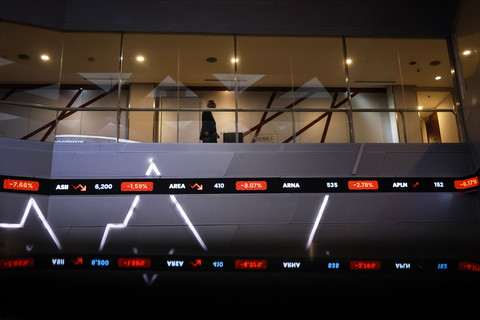 IHSG turun 0,14 persen, pasar jatuh ke Rp 12.516 T