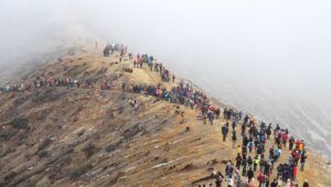 Pendakian Kembali Dibuka, TWA Kawah Ijen Lakukan Evaluasi