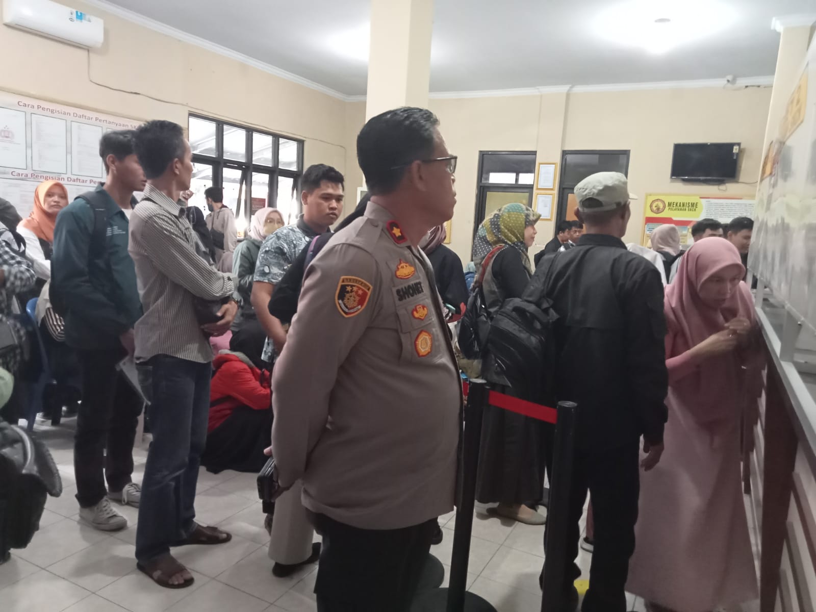 Pemohon SKCK Padati Polres Majalengka Usai Libur Lebaran