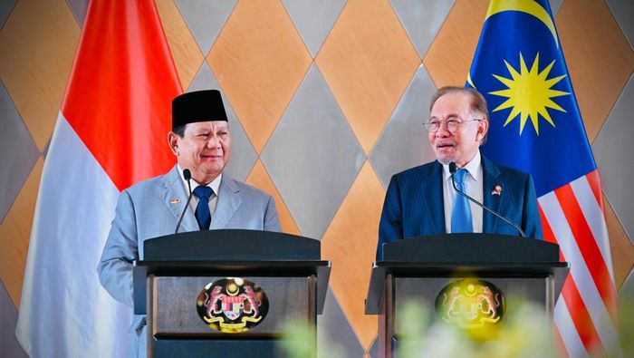 Pembahasan Rahasia Presiden Prabowo dengan PM Anwar Ibrahim di Istana Merdeka