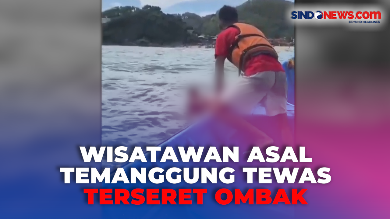 Wisatawan Bogor Tewas Terseret Ombak Pantai Tasikmalaya