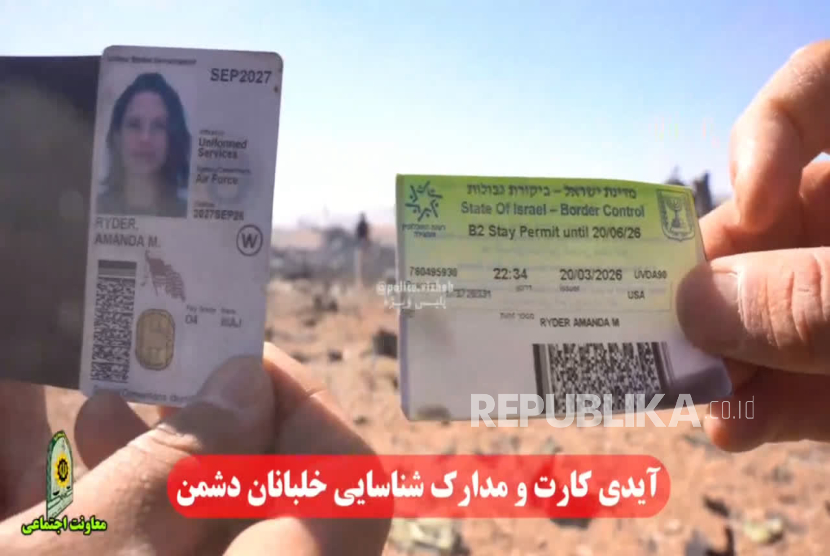 Militer Iran Temukan Identitas Mayor Ryder di Puing-Puing HC-130J