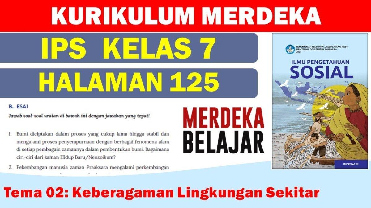 Kunci Jawaban PAI Kelas 7 Halaman 121: Soal Uraian Bab 5