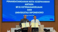 BPJS Ketenagakerjaan Kolaborasi dengan Undip Tingkatkan Literasi dan Riset Jaminan Sosial