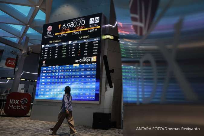 Aksi Net Sell Pasar Saham Tembus Rp 44 T, Ini Saham Favorit Investor Asing