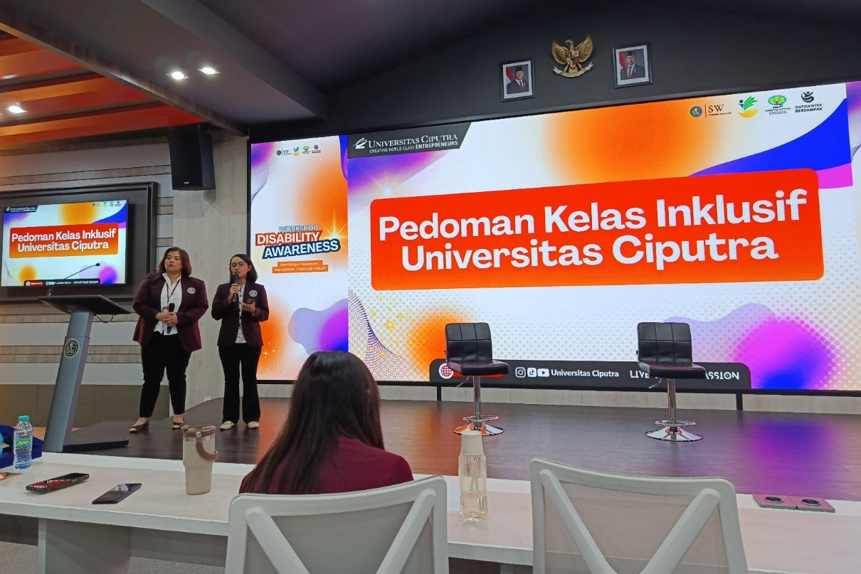 Cara Universitas Ciputra Membangun Kampus Ramah Disabilitas