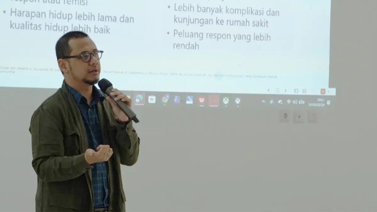 Banyak Pasien Kanker Paru Datang di Tahap Akhir, Pendamping Diberdayakan