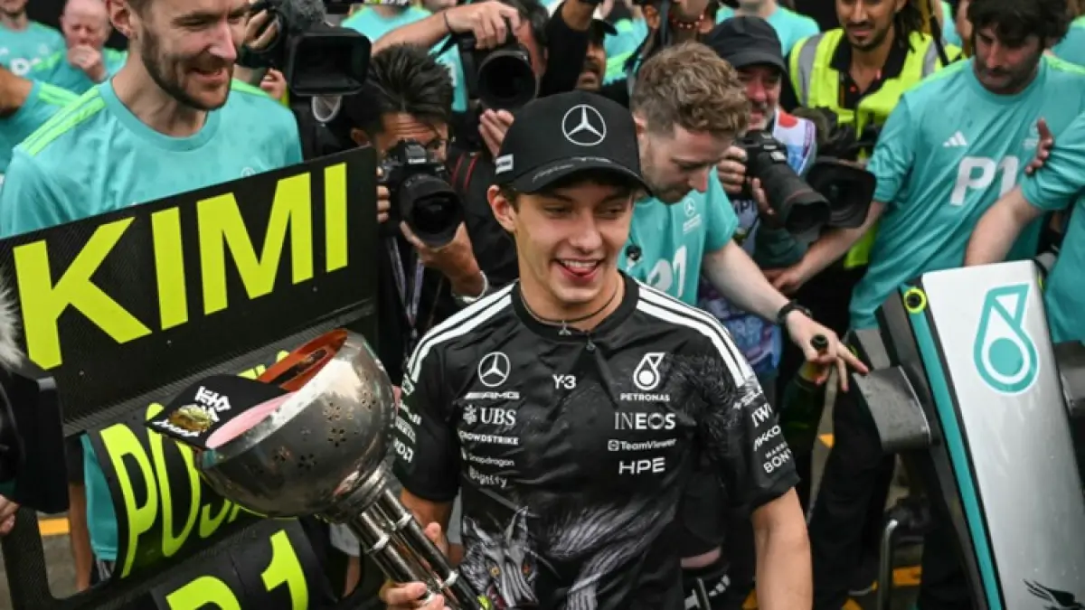 Kimi Antonelli lulus ujian terberat di Miami, pecahkan rekor legenda, raih tiga kemenangan dari tiga pole F1