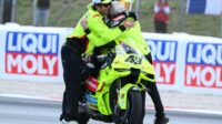 Fabio Di Giannantonio Bongkar Kehebatan Rossi yang Menakutkan Fabio Di Giannantonio Bongkar Kehebatan Rossi yang Menakutkan
