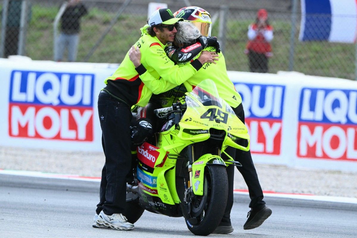 Fabio Di Giannantonio Bongkar Kehebatan Rossi yang Menakutkan